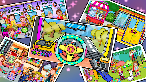 My Family Town School Bus apk download latest version