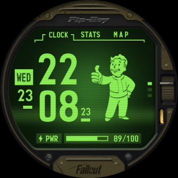 Fallout Pip Boy Watch Face Apk Free Download v1.0 screenshot 2