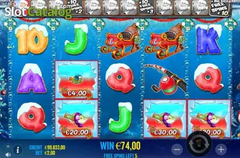 Christmas Big Bass Bonanza Slot apk download for android v1.0 screenshot 2