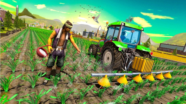 Real Tractor Farm Harvesting apk download for android v1.0 screenshot 1