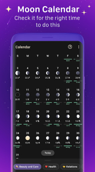 Moon Phase Calendar MoonX app free download latest version v2.5.5.8 screenshot 3