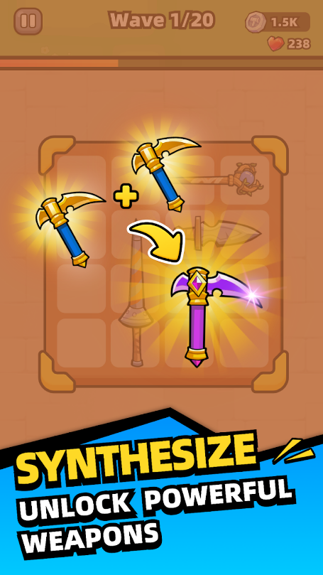 Weapon Master Backpack Battle Apk Download for AndroidͼƬ1