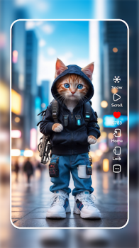 Cat Wallpaper Cute Aesthetic apk free download for android v1.0 screenshot 1