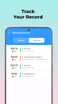 Smart BP Blood Pressure App free download apk v1.0.5_20240522 screenshot 1