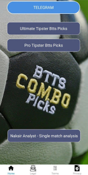 Btts Combo picks Vip app free download for android v3 screenshot 1