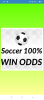 Soccer 100% WIN ODDS App Download for Android v9.8 screenshot 4