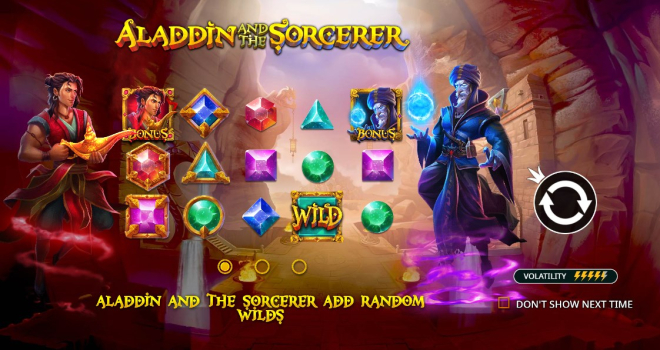 Aladdin and the Sorcerer slot demo apk download latest version v1.0.0 screenshot 1