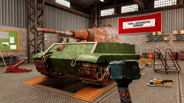 Tank Mechanic Simulator Games apk download for Android v1.0 screenshot 2