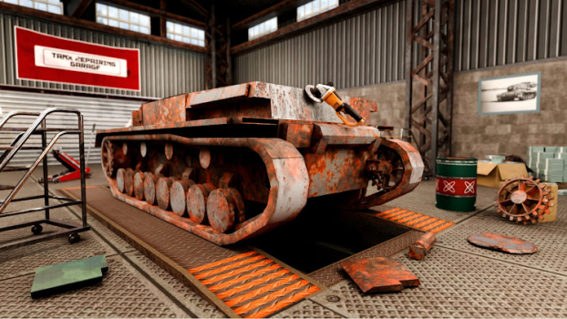 Tank Mechanic Simulator Games apk download for Android v1.0 screenshot 3