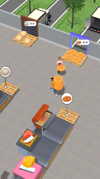 Conveyor Rush Idle Food Games mod apk unlimited money and gems v0.44 screenshot 3