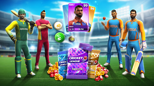 Cricket League hack mod apk 1.20.1 (unlimited money and diamond)