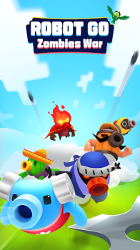 Robot Go Zombies War mod apk unlimited everything v0.6.0 screenshot 1