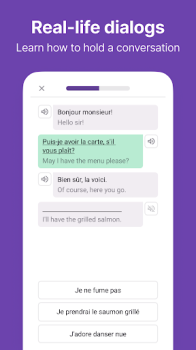 Learn French speak fluently app free download latest version v1.6.5 screenshot 1