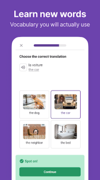 Learn French speak fluently app free download latest version v1.6.5 screenshot 2