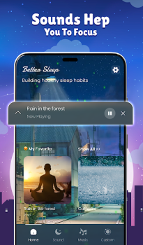 Relax Rain Sleep Sound app free download latest version v1.0.1 screenshot 5