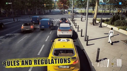 Taxi Sim 2024 Crazy Driver apk download latest versionͼƬ1