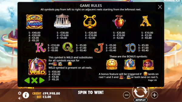Hercules and Pegasus slot apk download for android