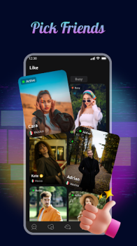 Qutiee Talk with friends App Free Download for Android v1.0.4 screenshot 4