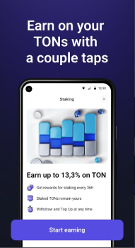 Tonhub TON wallet app for android download v1.8.67 screenshot 3