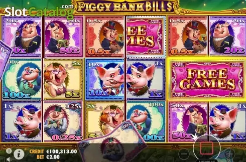 Piggy Bank Bills Slot Demo free full game v1.0 screenshot 3