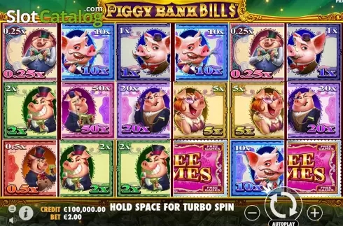 Piggy Bank Bills Slot Demo free full game v1.0 screenshot 1