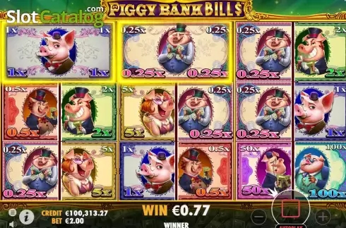 Piggy Bank Bills Slot Demo free full game v1.0 screenshot 2