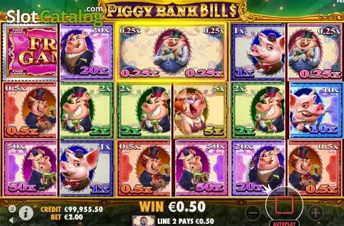 Piggy Bank Bills Slot Demo free full game