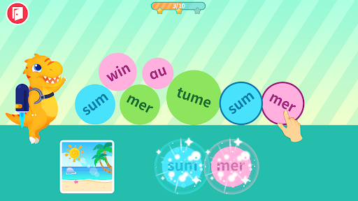 Dinosaur Word Games for kids apk free download v1.0.3 screenshot 1