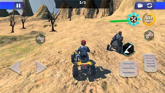 ATV Quad Moon & Earth Race apk download for android v1.0 screenshot 1