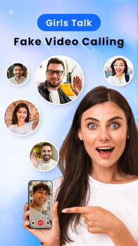 GirlsTalk Fake Video Calling apk download for android v1.1 screenshot 1