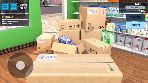 Manage Supermarket Simulator mod menu apk 2.0 unlimited everything v2.0 screenshot 1