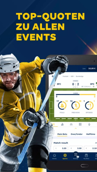 MERKUR BETS Sportwetten app for android download