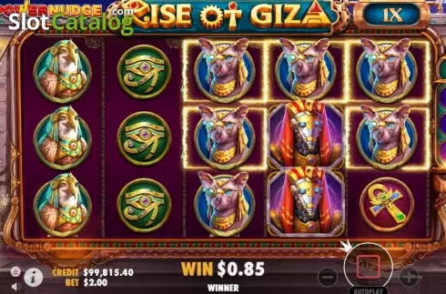 Rise of Giza PowerNudge slot apk download for android v1.0 screenshot 2