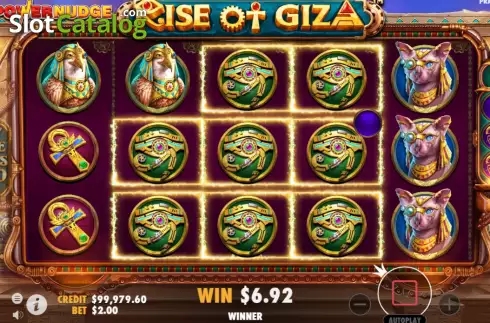 Rise of Giza PowerNudge slot apk download for android v1.0 screenshot 4