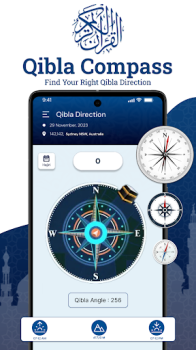 Qibla Direction & Prayer Times apk free download v1.0.6 screenshot 4