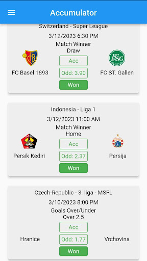 CORRECT SCORE 100% apk free download latest version
