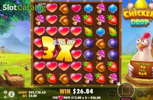 Chicken Drop slot demo free full game v1.0 screenshot 1