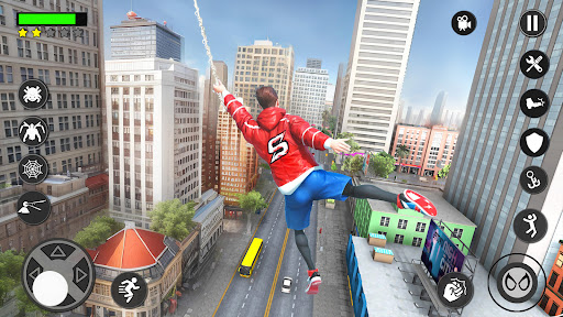 Spider Flying Superhero Game download latest version v1.0.3 screenshot 1