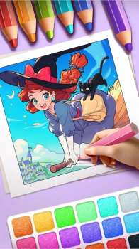 Princess Fantasy Coloring apk download latest version v1.0.1.0 screenshot 1