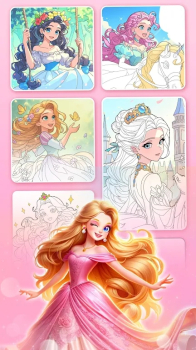 Princess Fantasy Coloring apk download latest version v1.0.1.0 screenshot 3