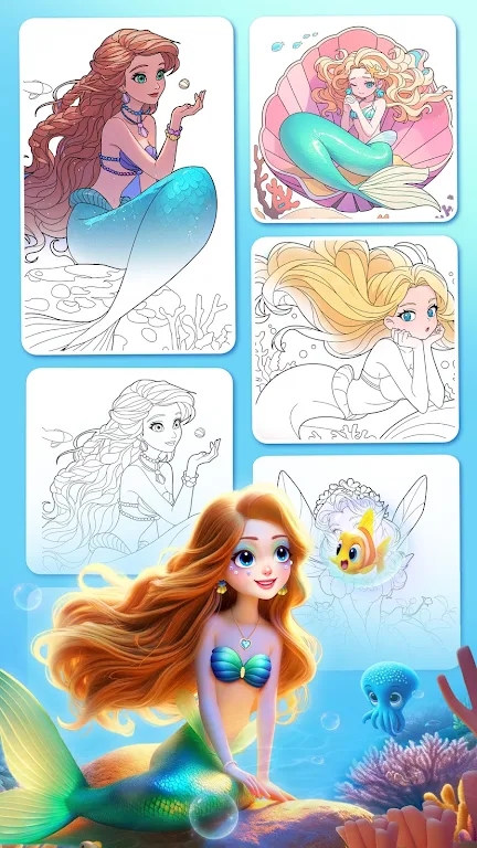 Princess Fantasy Coloring apk download latest versionͼƬ2