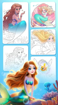 Princess Fantasy Coloring apk download latest version v1.0.1.0 screenshot 5