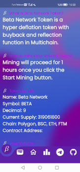 Beta Network mining app free download latest version v1.0 screenshot 3