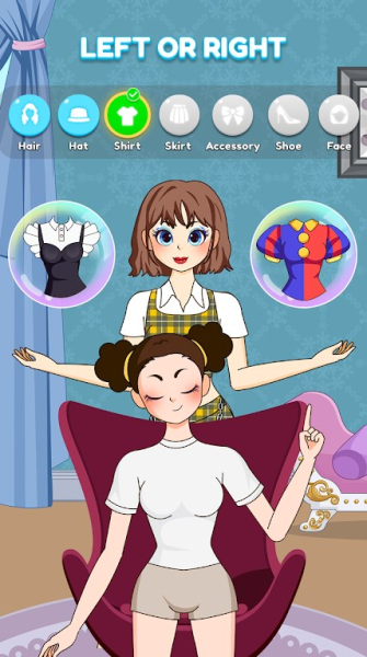 Left or Right Star Girl Style apk download for android