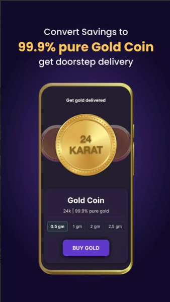 Jar Save Money in Digital Gold app for android download