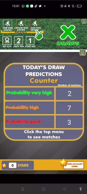 Draw Football Predictions apk latest versionͼƬ1