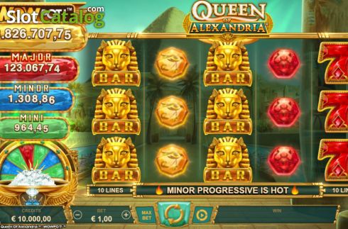 Queen of Alexandria slot demo free full game v1.0 screenshot 1