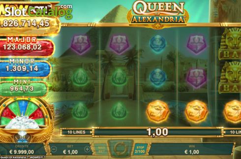 Queen of Alexandria slot demo free full game v1.0 screenshot 2