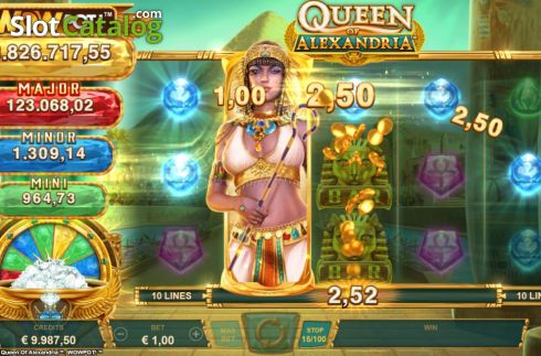 Queen of Alexandria slot demo free full game v1.0 screenshot 3