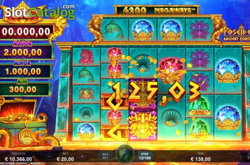 Ancient Fortunes Poseidon Megaways free full game download v1.0 screenshot 2